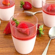 Strawberry Panna Cotta