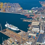 Port of Trieste, Italy