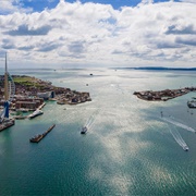 Portsmouth Harbour, England