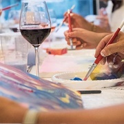 Art Workshop With Wine