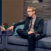 16. Andy Dick Wears a Black Suit Jacket & Skinny Tie