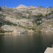 Angel Lake and the East Humboldt Mountains