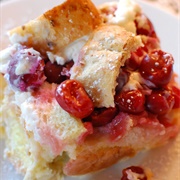 Cherry French Toast Casserole