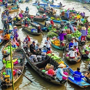 Cai Rang Floating Market, Vietnam