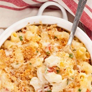 Pesto, Goat Cheese and Sun-Dried Tomato Mac and Cheese