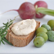 Multigrain Rye Bread With Navy Bean Dip