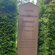 Grave Hans Christian Andersen, Copenhagen