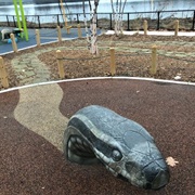 Animals of the Huron River Statues