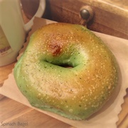 Spinach Bagel