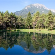 Badesee Hoch-Imst, Austria