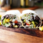 Grilled Veg Burrito