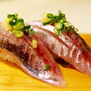 Seared MacKerel Sushi