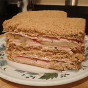 Ham & Potato Sandwich