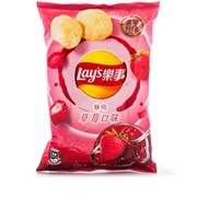 Strawberry Potato Chips