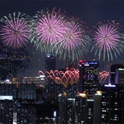 Watch Fireworks in Major City