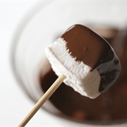 Marshmallow Dipped in Chocolate