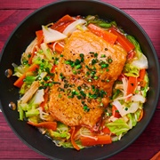 Miso Butter Salmon (ちゃんちゃん焼き)