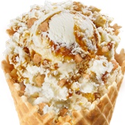 Bruster's Caramel Apple Crunch Ice Cream