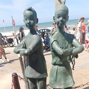 Suske En Wiske Beeld, Middelkerke