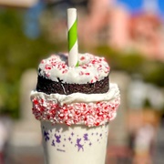 Holiday Candy Cane Shake
