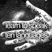 Learn to Speak 10 Languages