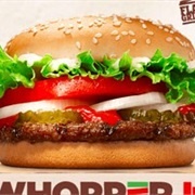 Burger King Whopper Junior