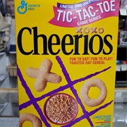 Tic Tac Toe Cheerios