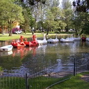 Singleton Park Boating Lake, Swansea, Wales