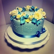 Blue Yellow Cake