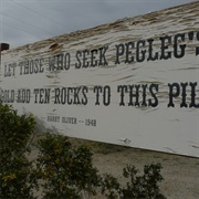 Pegleg Smith Monument