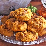 Pumpkin Twix Mini Scones