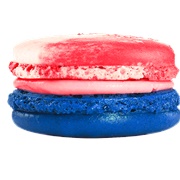 Dana's Bakery Cherry Firecracker Macaron