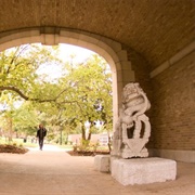 Neff Hall Chinese Stone Lions