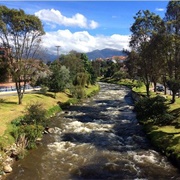 River Tomebamba, Cuenca, Ecuador