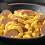 Mac Cheese Hot Dogs