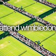 Attend Wimbledon