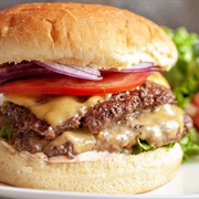 Homemade Cheeseburger