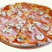 Prosciutto E Funghi Pizza