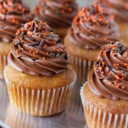 Pumpkin Nutella Cupcakes