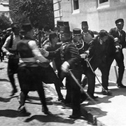 Arrest of a Suspect in Sarajevo (1914)