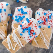 4th of July S'more Bars