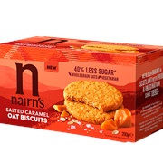 Salted Caramel Oat Biscuits