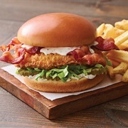 Crispy Chicken Bacon Ranch Sandwich