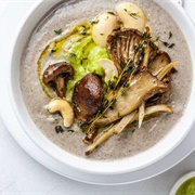 Slow Cooker Oyster and Mushroom Bisque
