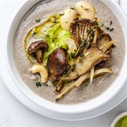 Slow Cooker Oyster and Mushroom Bisque