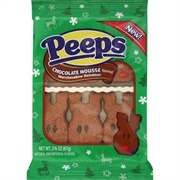 Peeps Chocolate Mousse Marshmallow Reindeer
