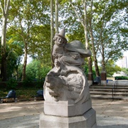 Mother Goose Sculpture, Central Park
