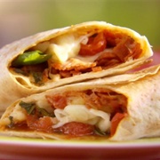 Pepperoni Thin-Crust Pizza Wrap