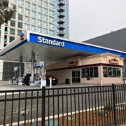 The Last Standard Oil Company Gas Station in California