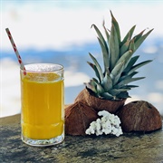 Coconut and Mango Juice